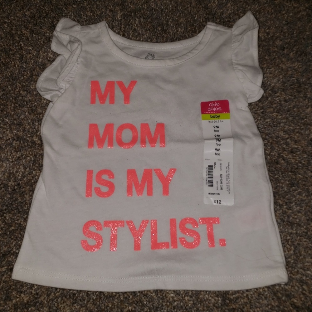 Girls 9 month tee